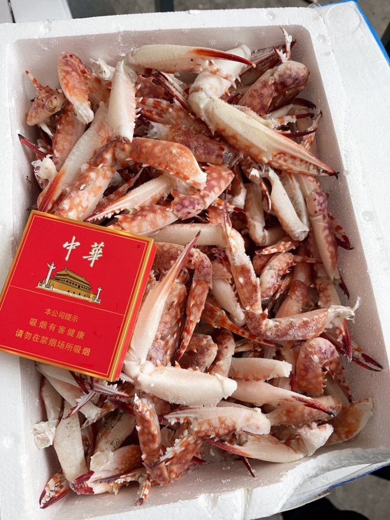 红毛蟹钳，蟹脚，红毛蟹。