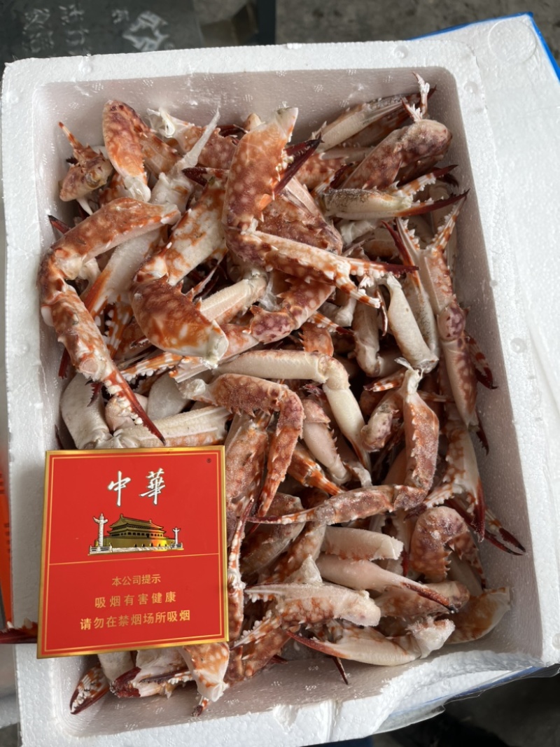 红毛蟹钳，蟹脚，红毛蟹。