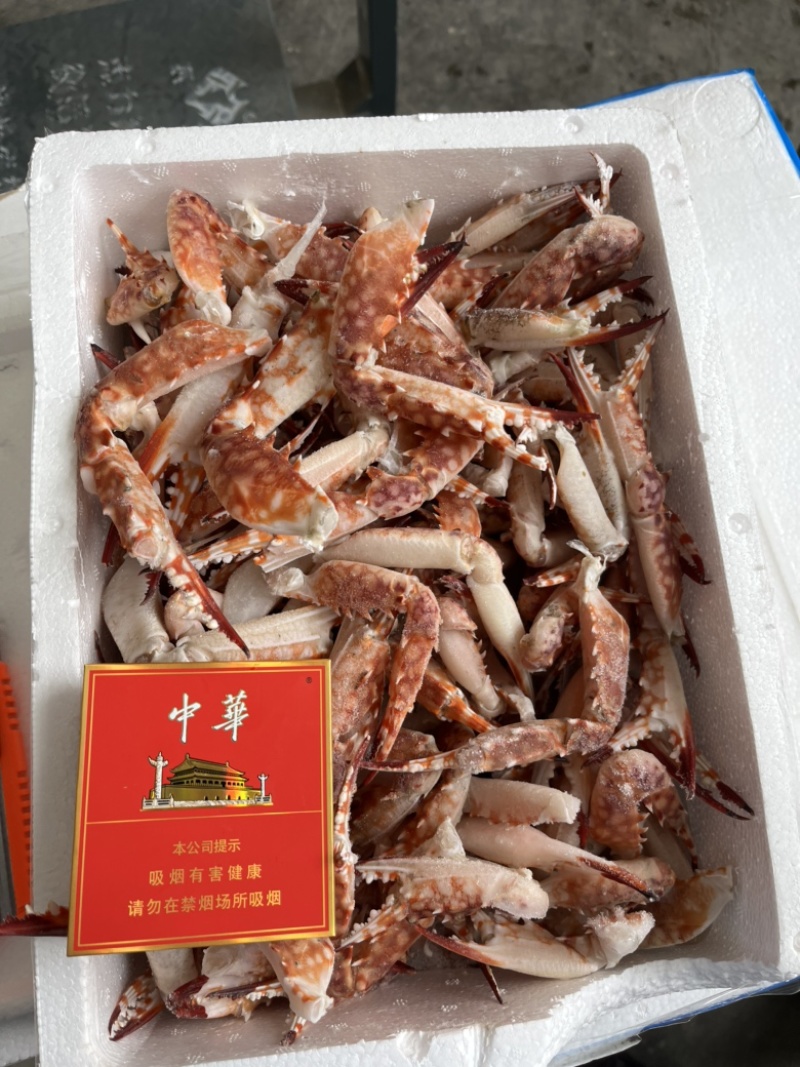 红毛蟹钳，蟹脚，红毛蟹。