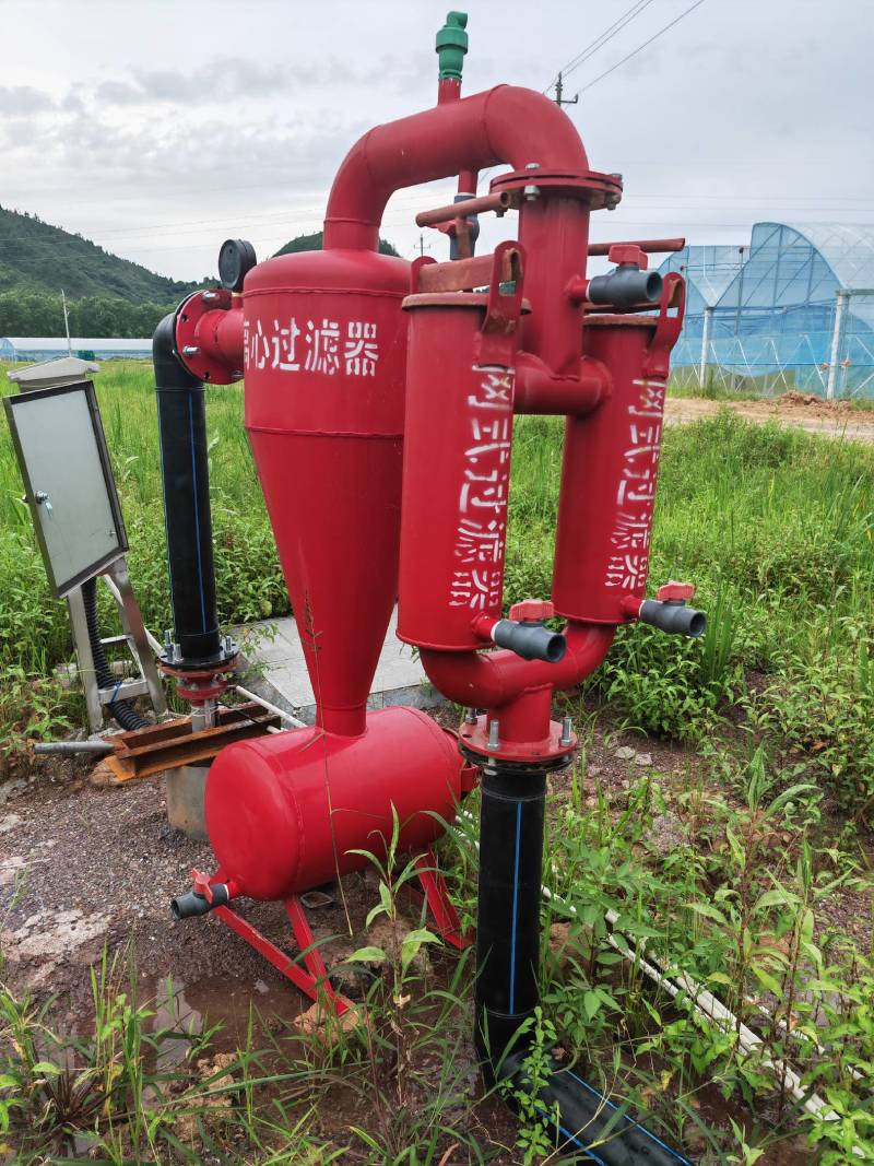 离心网式过滤器农田灌溉砂石过滤器滴灌水肥一体