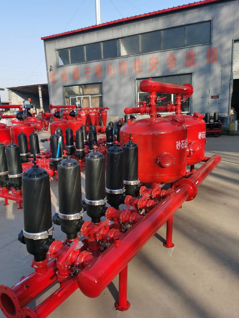 离心网式过滤器农田灌溉砂石过滤器滴灌水肥一体