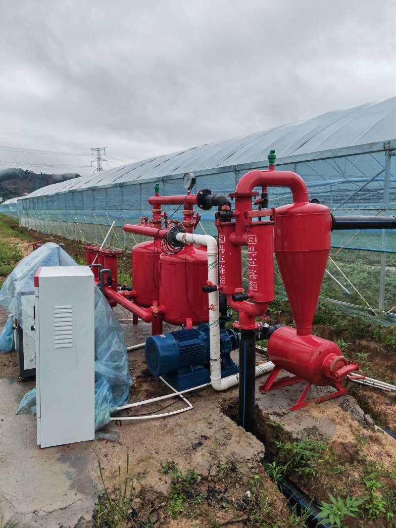 离心网式过滤器农田灌溉砂石过滤器滴灌水肥一体