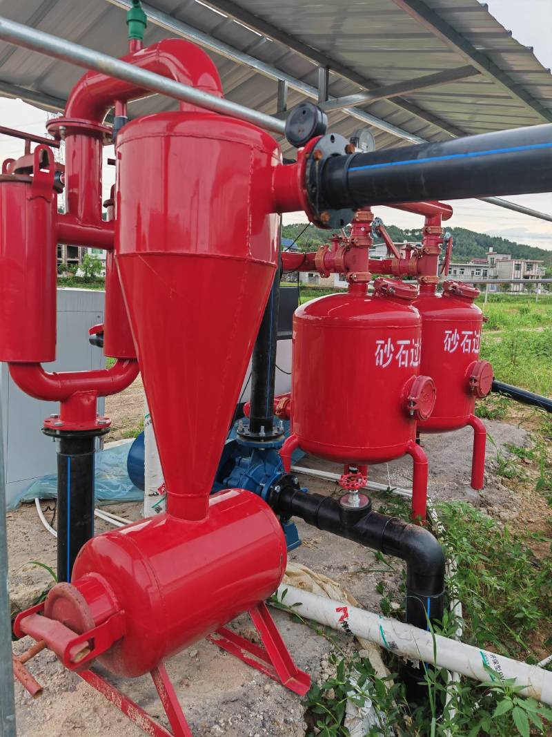 离心网式过滤器农田灌溉砂石过滤器滴灌水肥一体