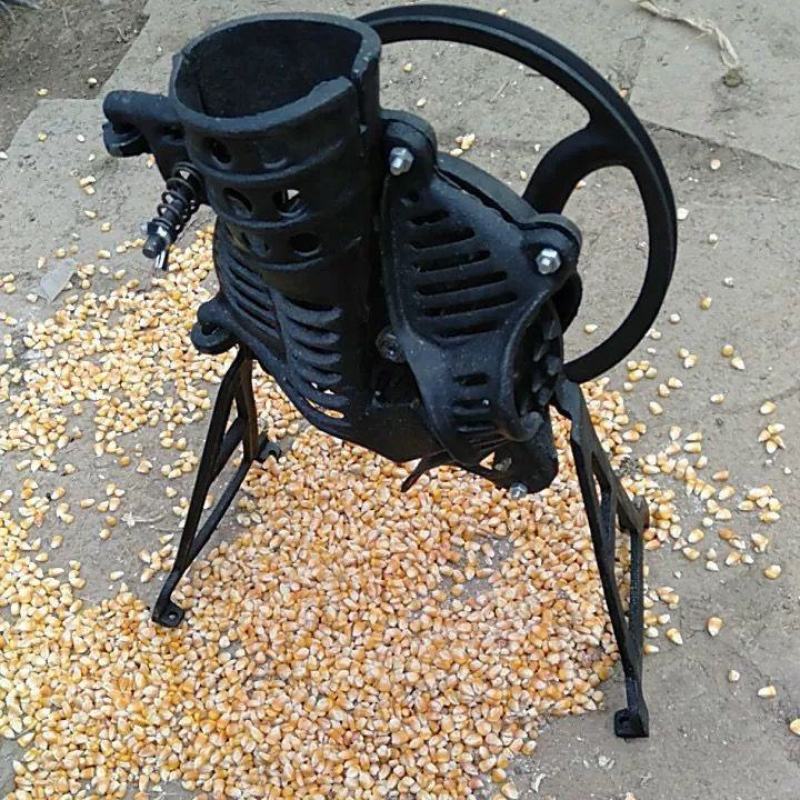 手摇玉米脱粒机家用小型手动剥玉米神器电动两用玉米脱粒机