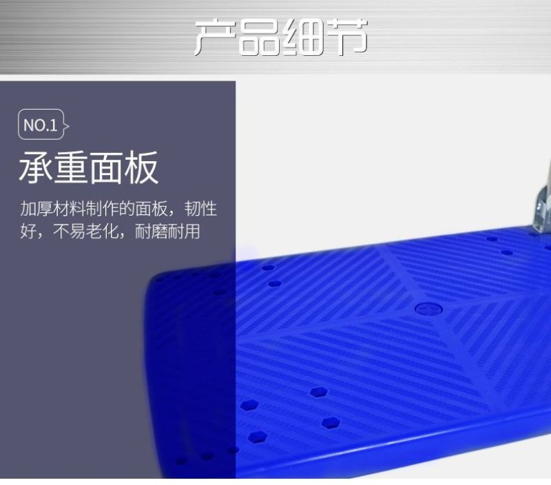 钢板小推车拉货手推车搬运车家用平板车便携拖车折叠小拉车手