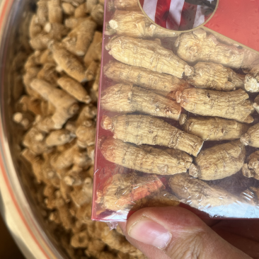 美国西洋参进口粒头3克粒头一盒114克佳选味浓切片