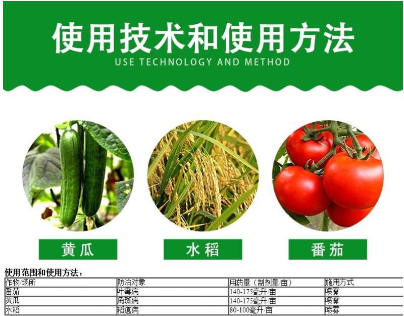 日本北兴加收米2%春雷霉素叶斑病角斑病稻瘟病杀菌剂