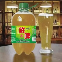 鲜啤酒，1.5升乘以6桶每件，口感好价格低