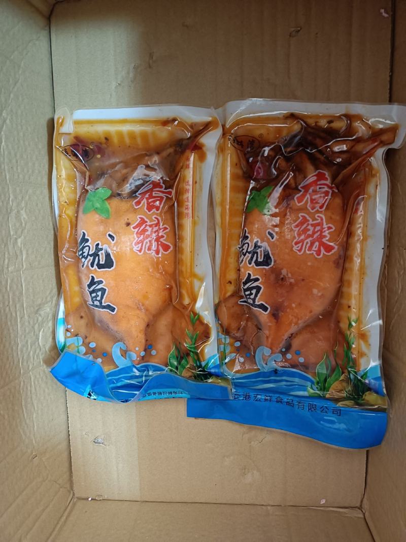 【铁板鱿鱼】香辣鱿鱼