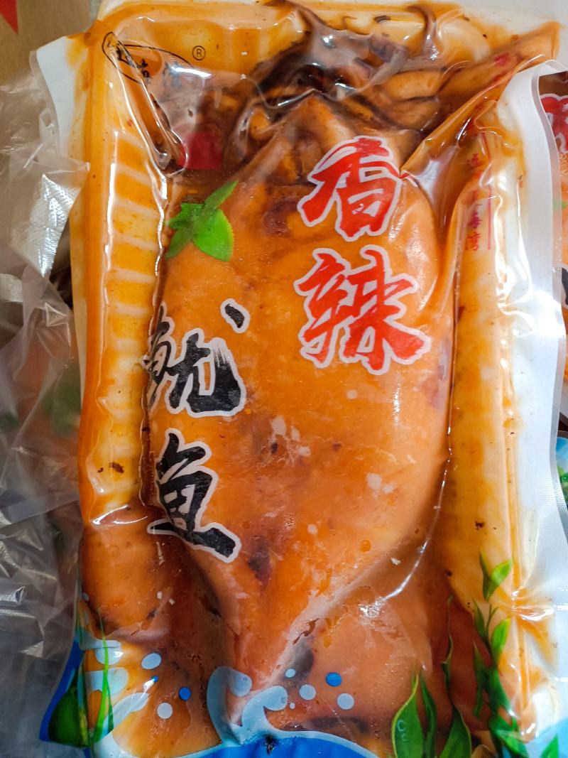 【铁板鱿鱼】香辣鱿鱼