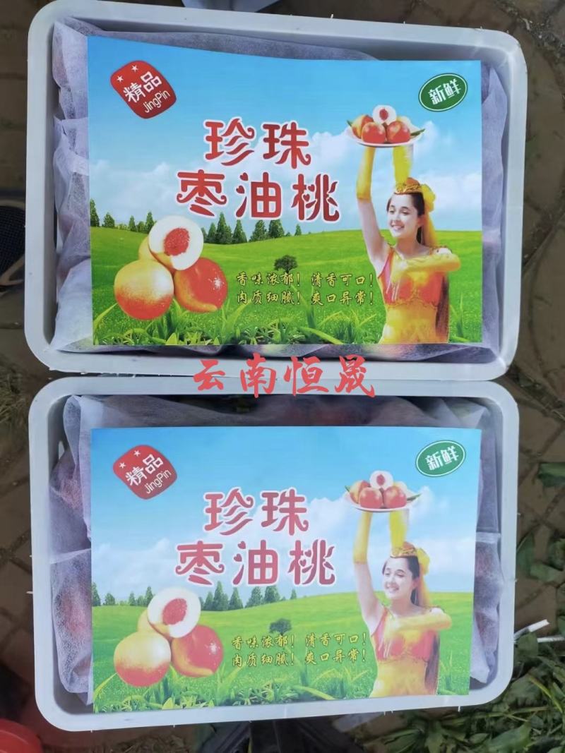 云南枣蜜桃。4月中旬上市。专做北方市场已5年。