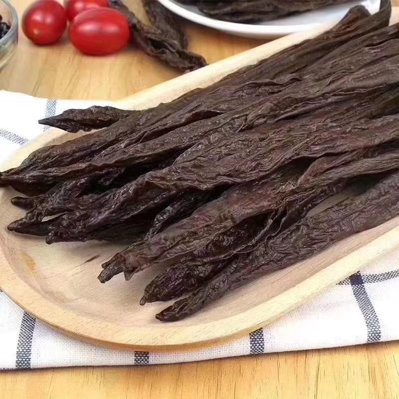 河源和平腐竹手工制作黄豆腐竹黑豆腐竹豆味香浓