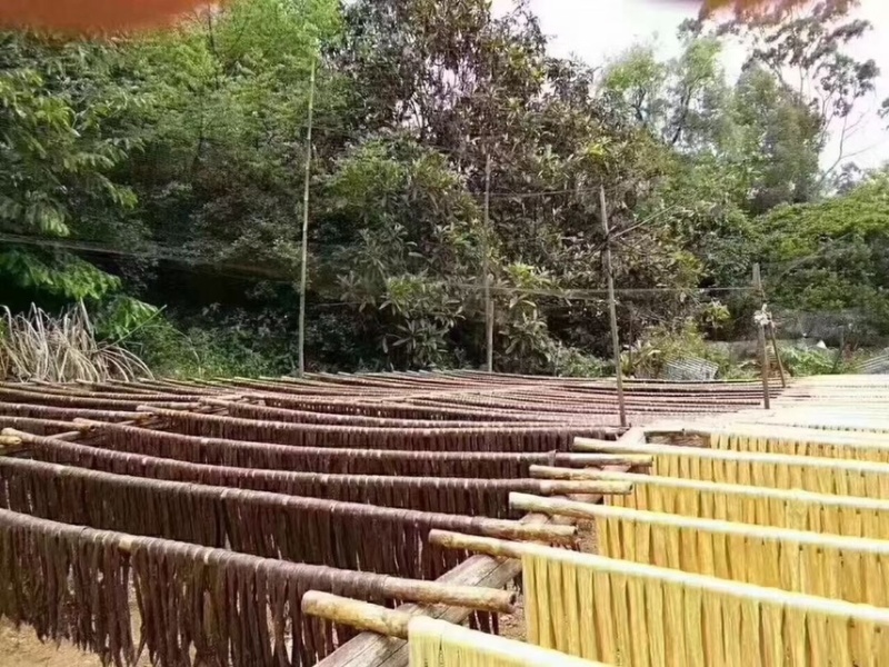 河源和平腐竹手工制作黄豆腐竹黑豆腐竹豆味香浓