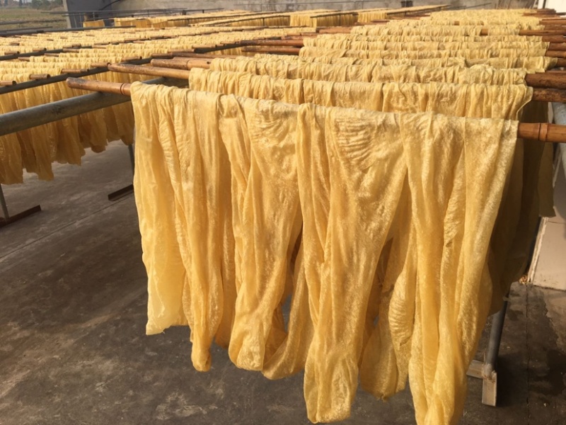 【豆皮】手工辣条专用大辣片半成品，豆制品干货素牛排豆腐皮