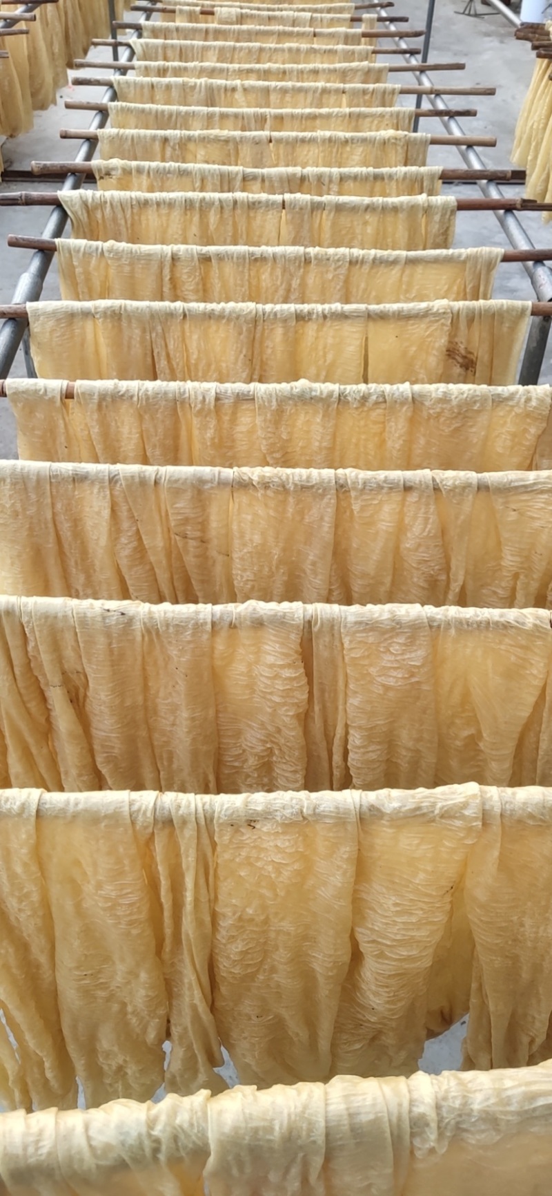 【豆皮】手工辣条专用大辣片半成品，豆制品干货素牛排豆腐皮