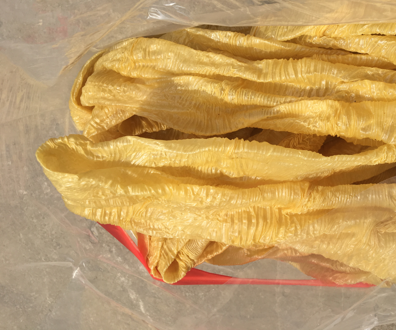 【豆皮】手工辣条专用大辣片半成品，豆制品干货素牛排豆腐皮