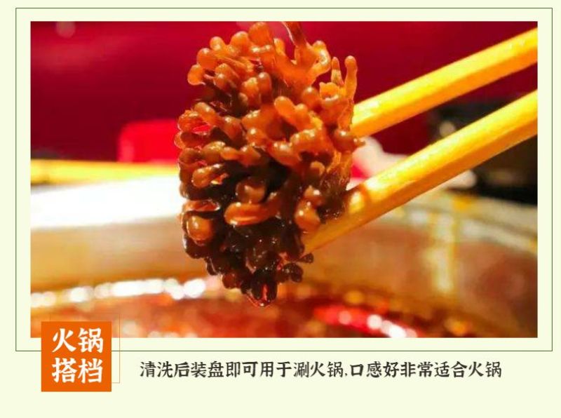 新鲜龙爪菌老鼠爪健康营养火锅煲汤食材