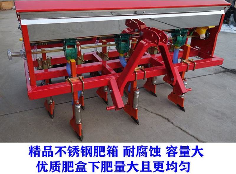 谷子高粱蔬菜药材播种机四轮带精播机多功能播种机