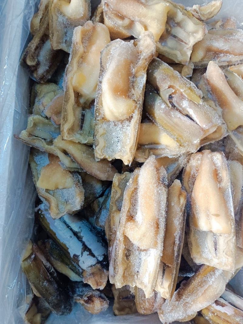 带壳去沙蛏子