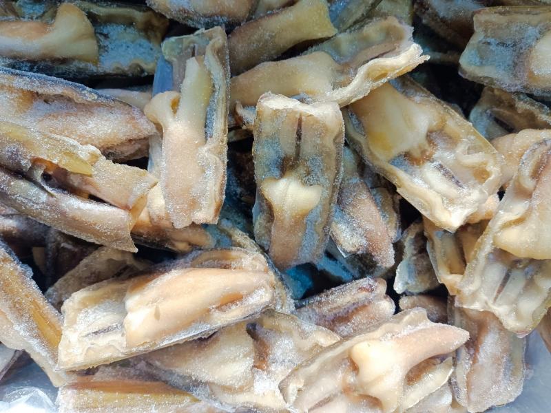 带壳去沙蛏子