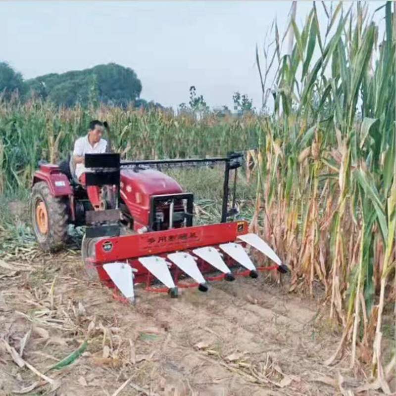 拖拉机带玉米小麦苜蓿荞麦芦苇辣椒水稻油菜收割机割晒机