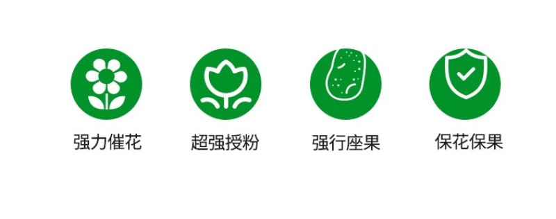 催花授粉座果精超强授粉保花保果促进开花抗寒抗旱