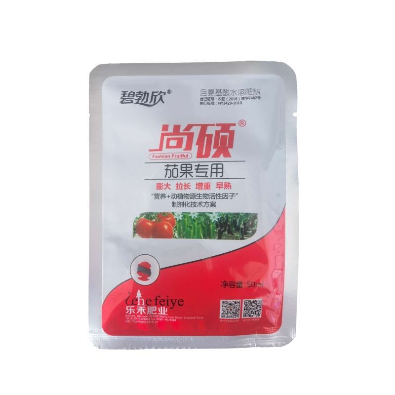 尚硕茄果专用叶面肥辣椒茄子番茄圣女果膨大素拉长剂