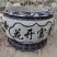 青石福字鱼缸精品雕刻天然石材