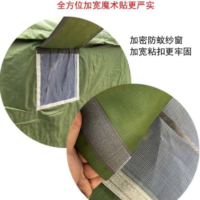户外施工工程救灾防雨帐篷加厚民用防寒保暖住人军工加密棉帐