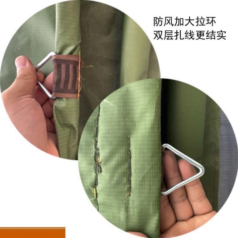 户外施工工程救灾防雨帐篷加厚民用防寒保暖住人军工加密棉帐