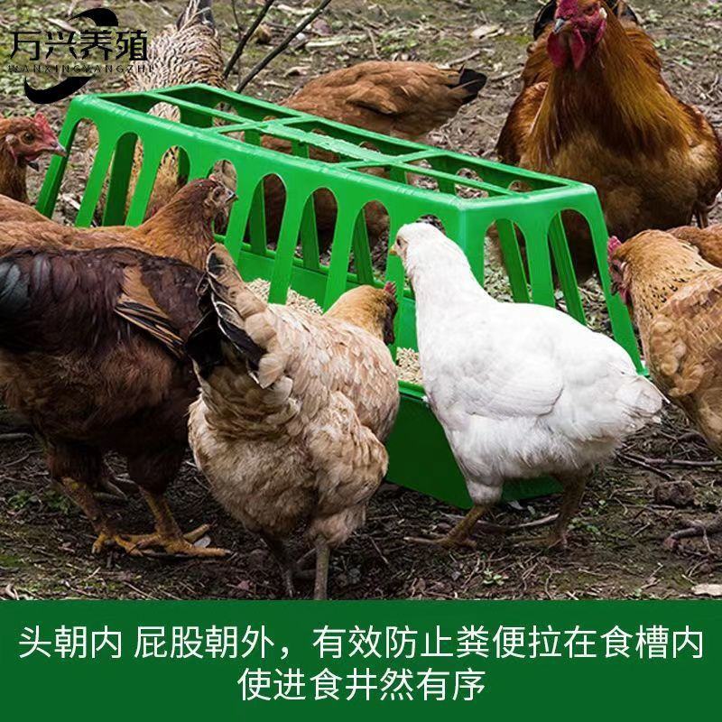 特价喂鸡食槽打不翻大鸡食槽喂鸡盆鸡笼子家用养殖养鸡自动喂