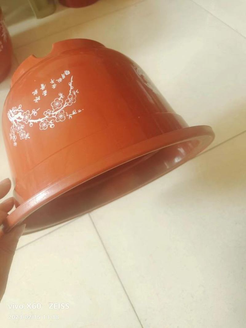 花盆塑料仿陶瓷大号绿萝植物托盘加厚大号批发花盆