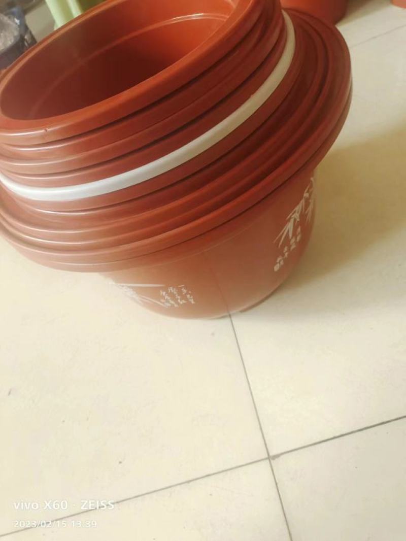 花盆塑料仿陶瓷大号绿萝植物托盘加厚大号批发花盆