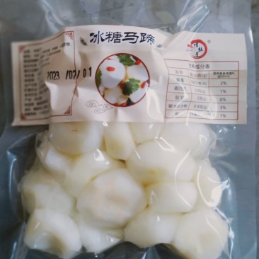精品冰糖马蹄糖水马蹄马蹄罐头开袋即食品