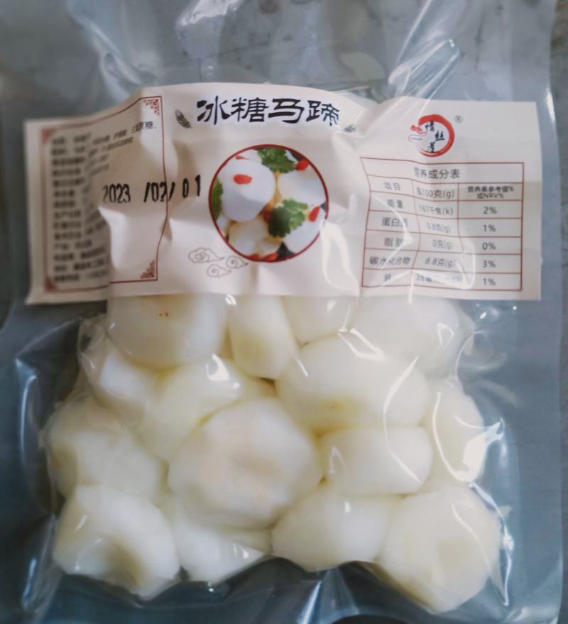 精品冰糖马蹄糖水马蹄马蹄罐头开袋即食品