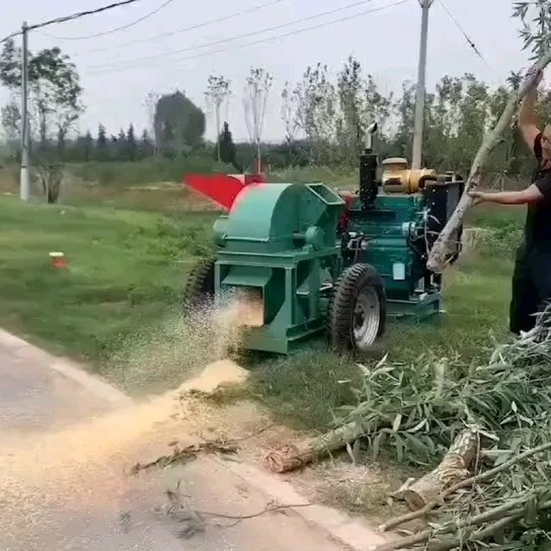 树枝粉碎机移动树枝粉碎机厂家果园树枝粉碎机报价