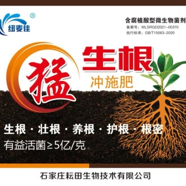 猛生根冲施肥生根壮苗肥大量元素水溶肥含腐植酸水溶肥