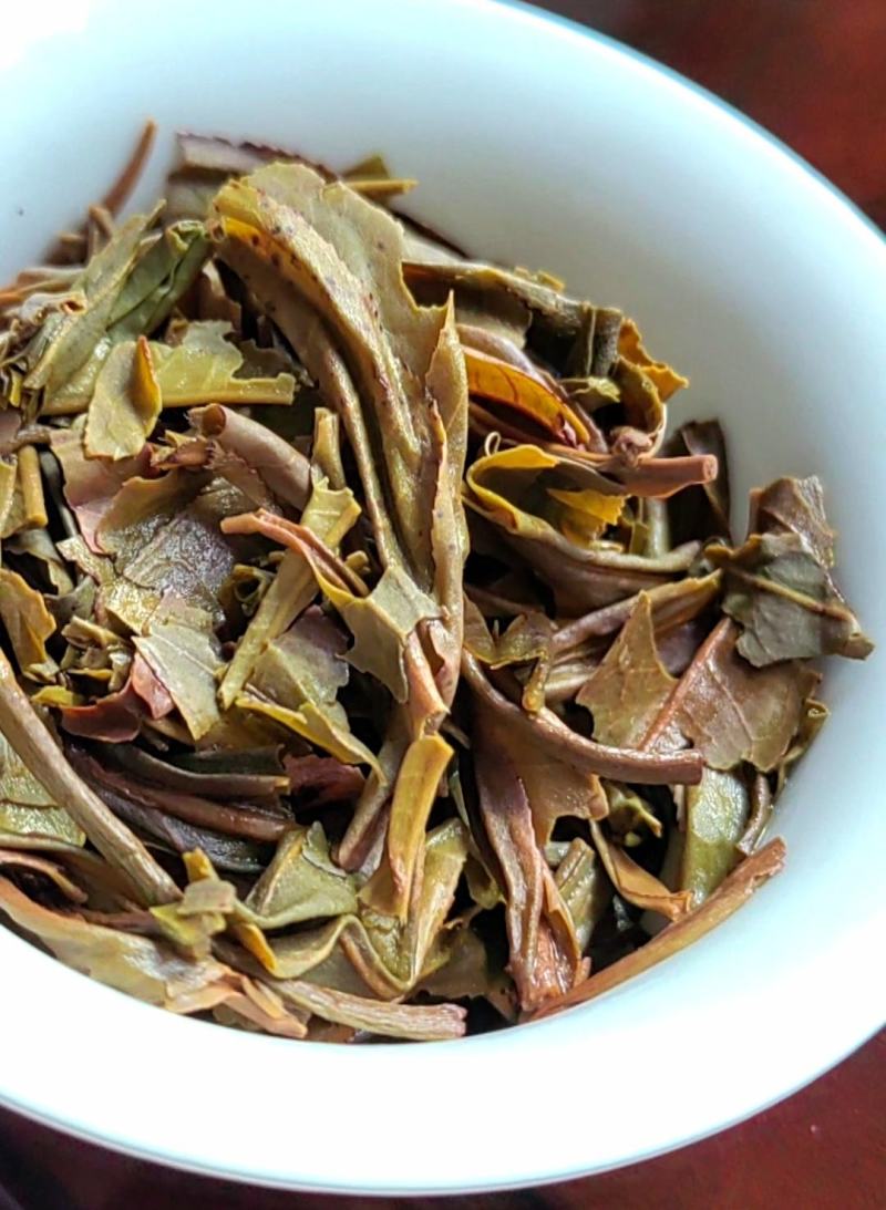 景迈普洱生茶景迈普洱茶2021年景迈茶生普洱茶1饼357