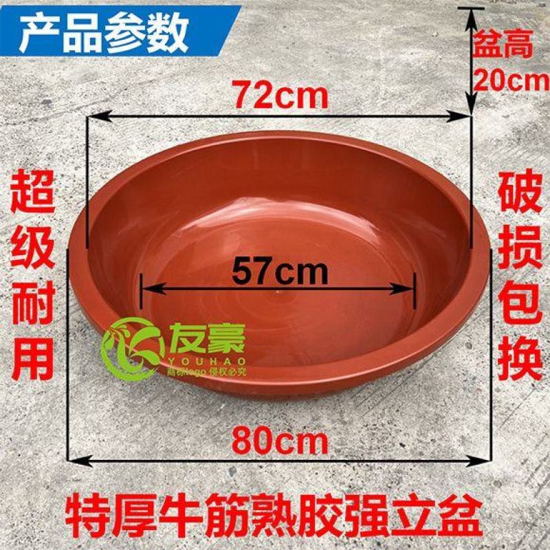 特加厚大牛筋盆洗脸洗菜盆家用小号洗脚洗澡塑料水盆子宿舍洗