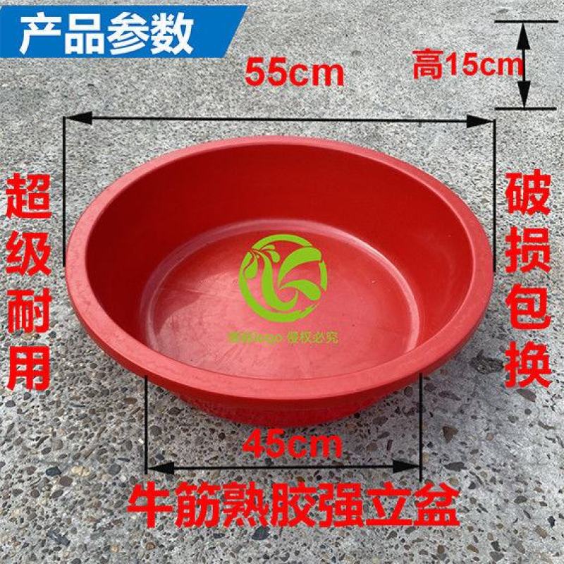 特加厚大牛筋盆洗脸洗菜盆家用小号洗脚洗澡塑料水盆子宿舍洗