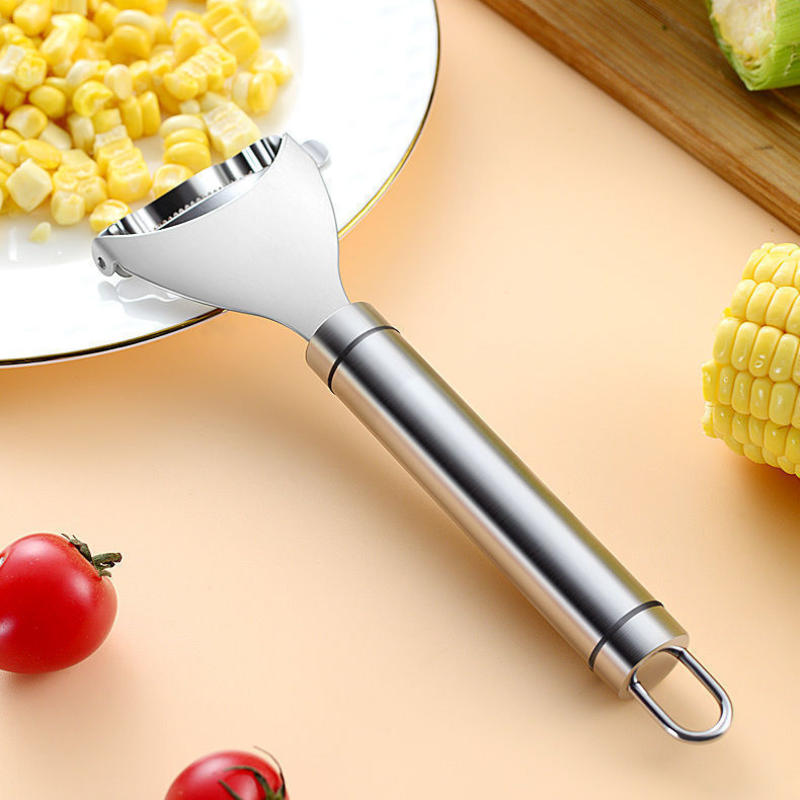 剥玉米刨玉米不锈钢脱粒器削玉米刨粒器剥离厨房家用削玉米刀