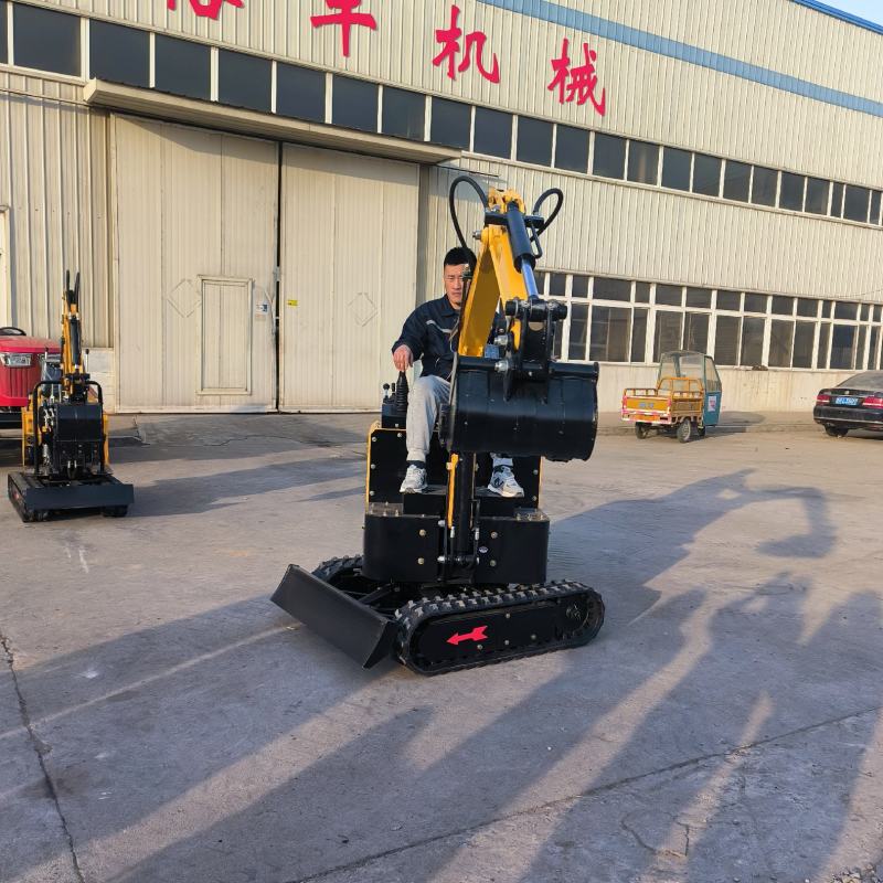 10型专业挖机多功能小型挖机果园微挖