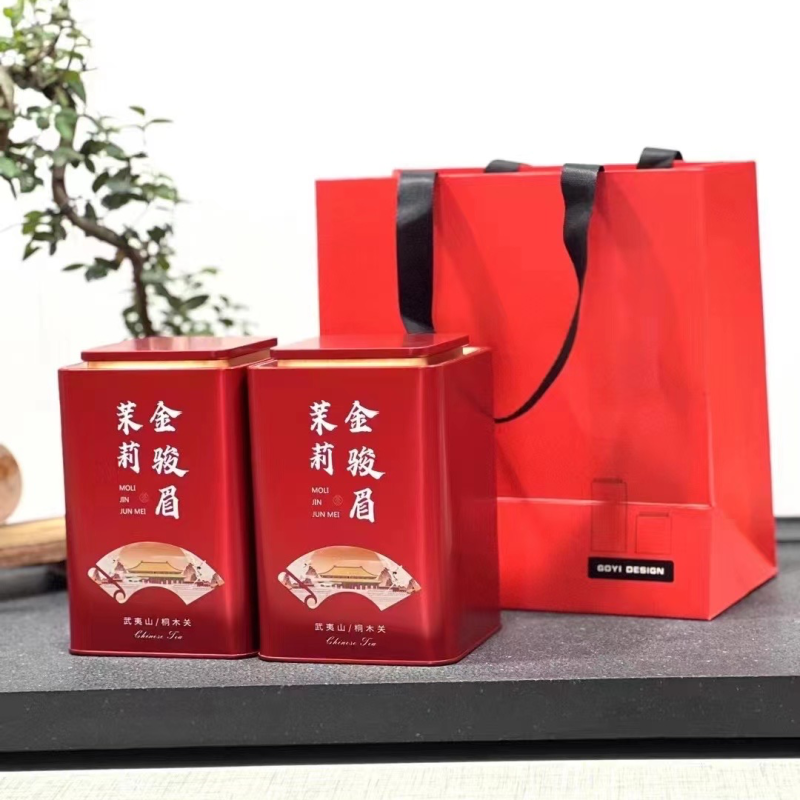 茉莉金骏眉红茶500克罐装