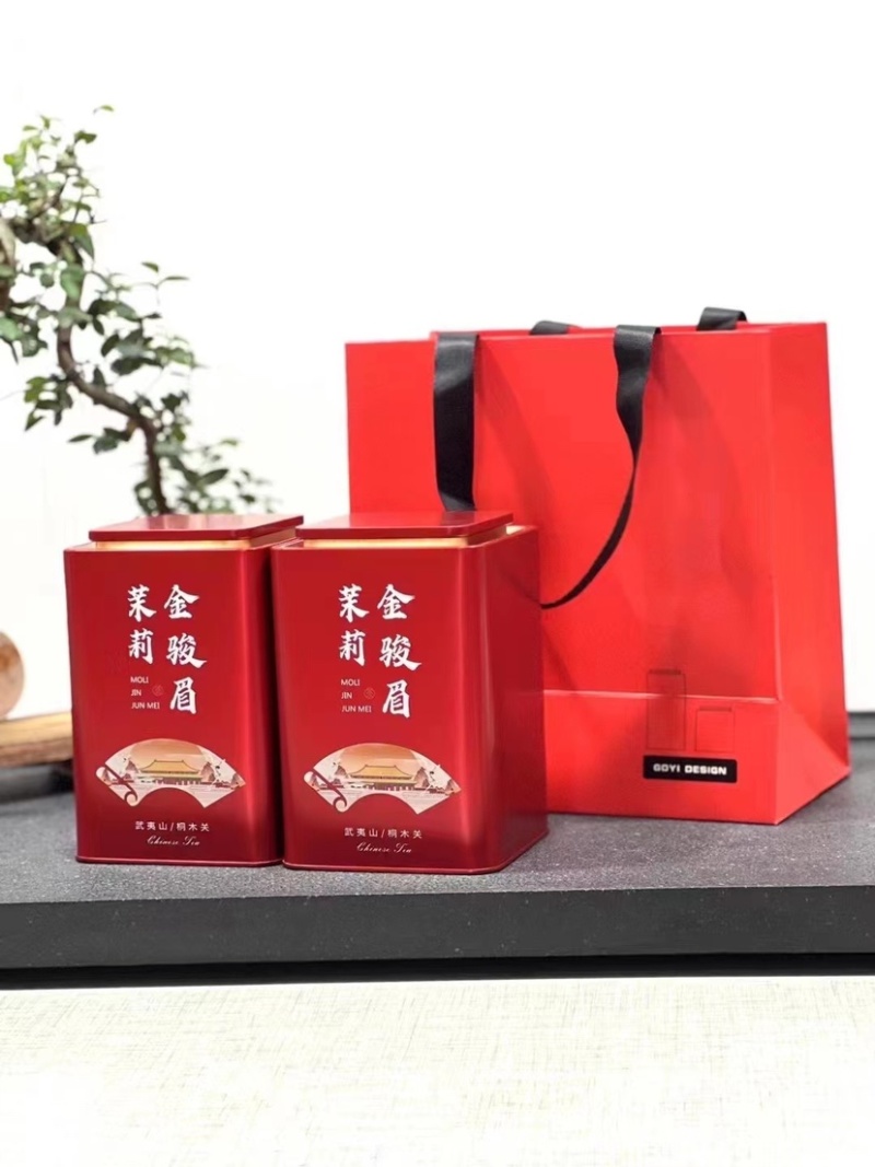 茉莉金骏眉红茶500克罐装