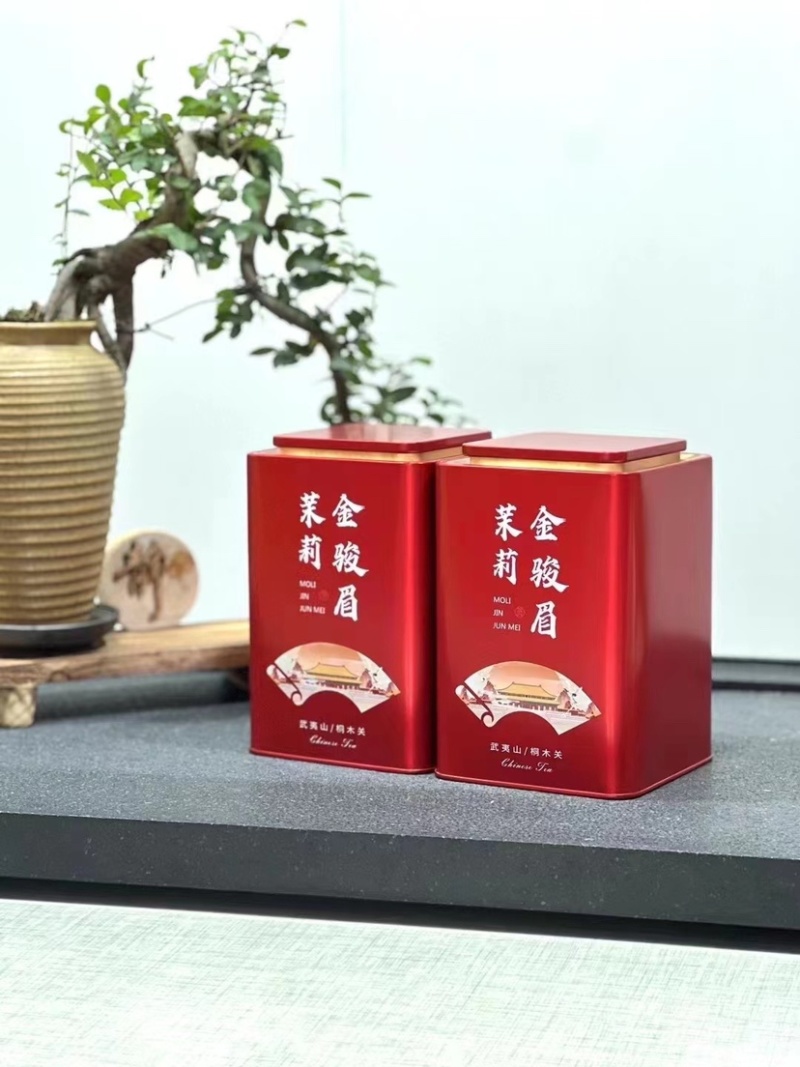 茉莉金骏眉红茶500克罐装