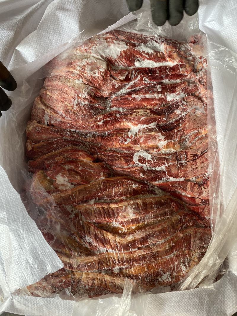 蒙古马肋条，纯干货，精修去油，活马吊宰，一手货支持整柜