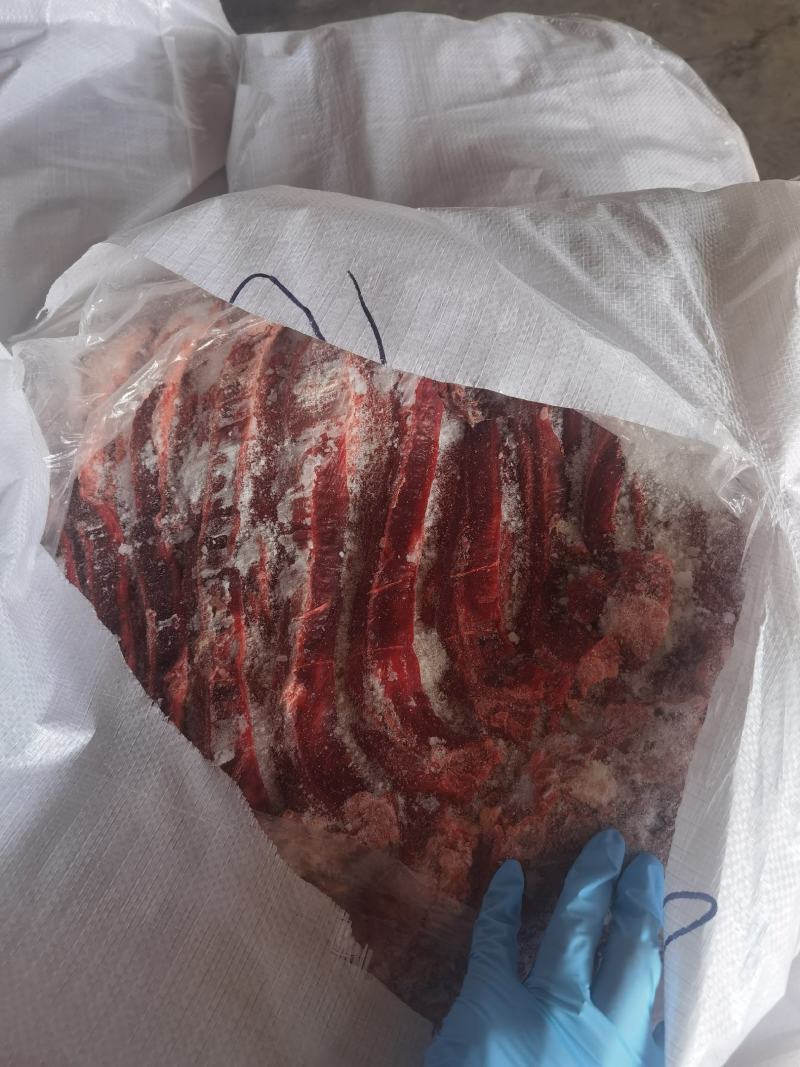 蒙古马肋条，纯干货，精修去油，活马吊宰，一手货支持整柜