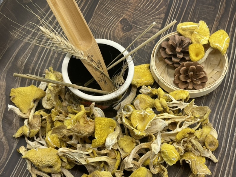 鸡油菌干货
