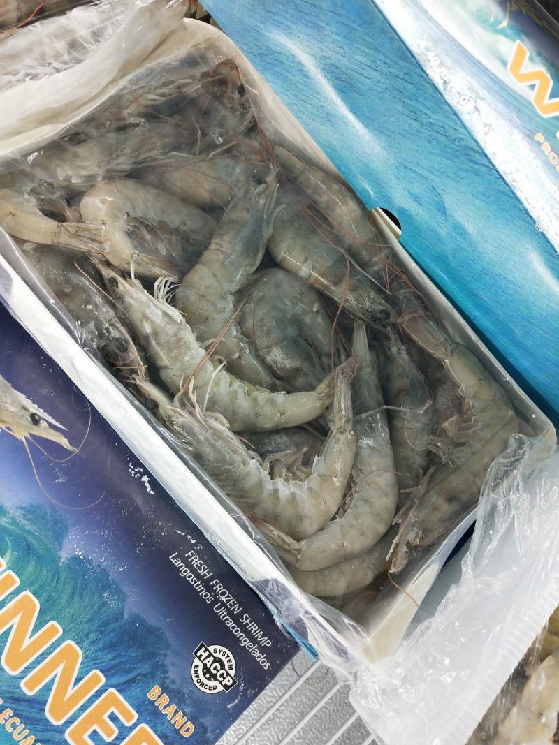 水冻大虾一件10盒1.4千克海洋大虾