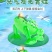 网红青蛙儿童玩具充气发光青蛙弹力青蛙夜市地推摆摊热卖